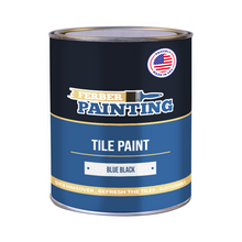 Peinture carrelage Bleu noir