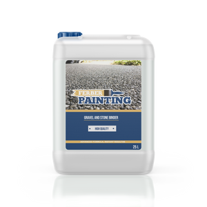 Liant fixateur de gravier et cailloux