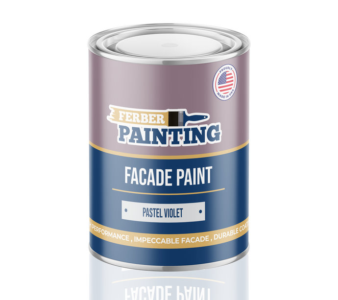 Peinture façade Violet pastel