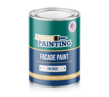 Peinture façade Vert pin