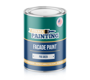 Peinture façade Vert pin