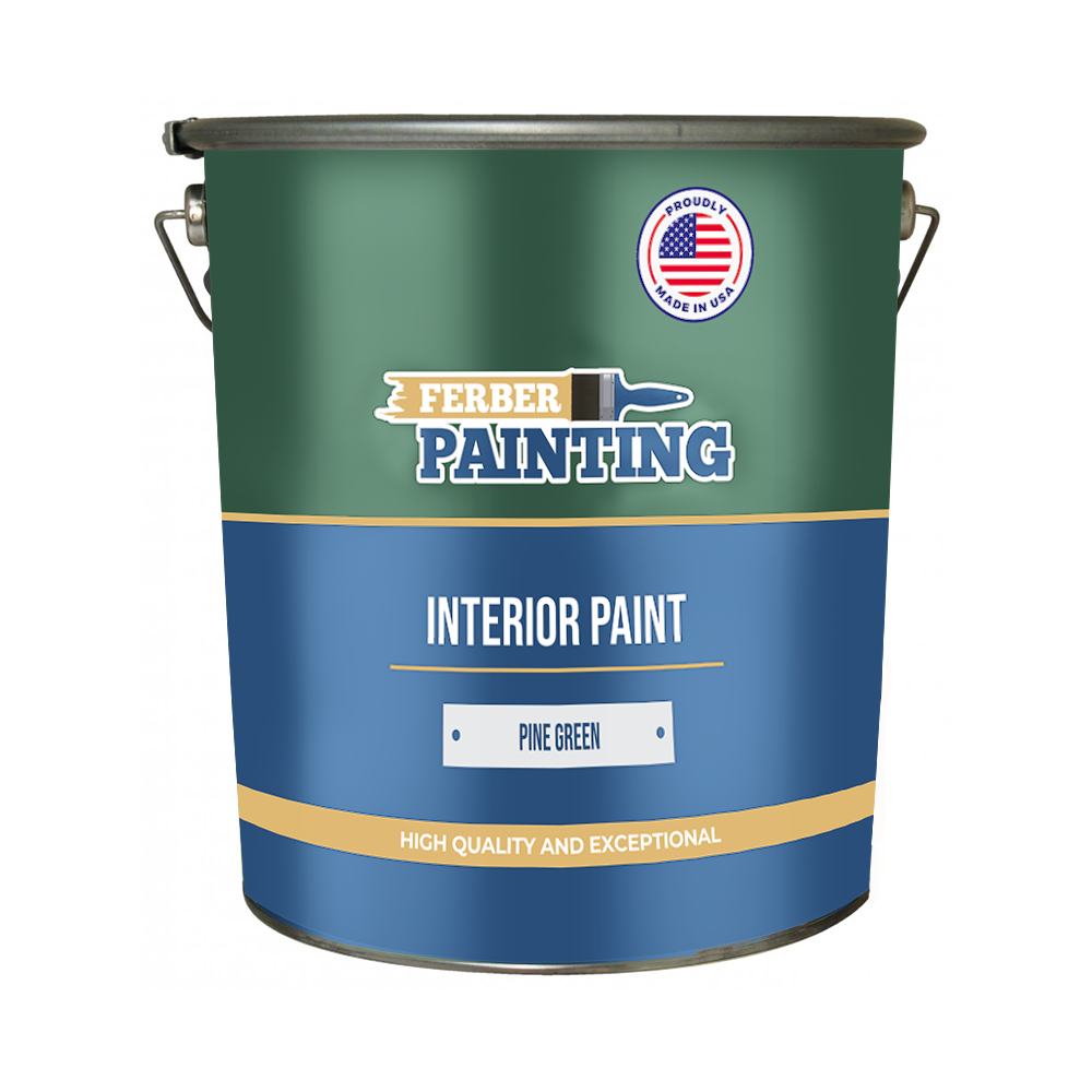 Peinture intérieure Vert pin – Ferber Painting