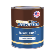 Peinture façade Brun acajou