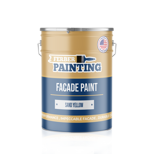 Peinture façade Jaune sable