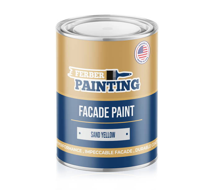 Peinture façade Jaune sable